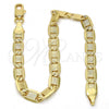 Oro Laminado Basic Bracelet, Gold Filled Style Polished, Golden Finish, 04.63.1337.08