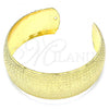 Oro Laminado Individual Bangle, Gold Filled Style Matte Finish, Golden Finish, 07.101.0025