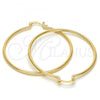 Oro Laminado Medium Hoop, Gold Filled Style Polished, Golden Finish, 5.134.007.45