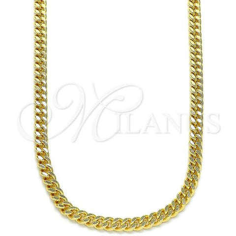 Oro Laminado Basic Necklace, Gold Filled Style Polished, Golden Finish, 04.63.1360.18