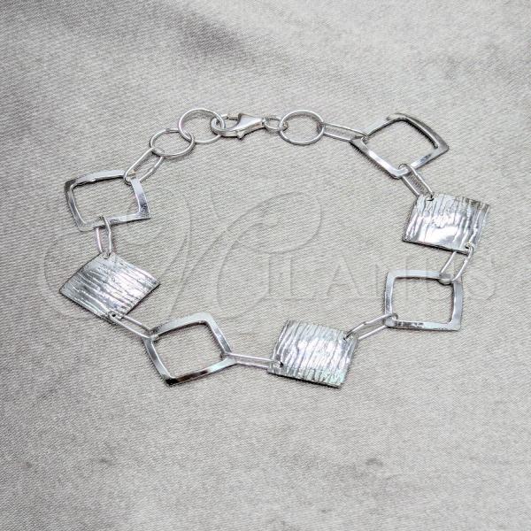 Sterling Silver Basic Bracelet, Polished, Silver Finish, 03.392.0030.07