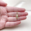 Oro Laminado Fancy Pendant, Gold Filled Style Polished, Golden Finish, 05.411.0076