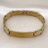 Stainless Steel Solid Bracelet, Polished, Golden Finish, 03.114.0247.1.08