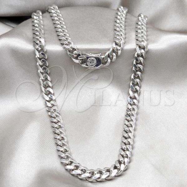 Stainless Steel Basic Necklace, Polished, Steel Finish, 04.63.1426.30