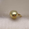Oro Laminado Elegant Ring, Gold Filled Style Teardrop Design, Polished, Golden Finish, 01.341.0128
