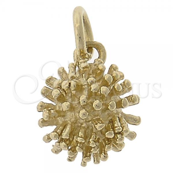 Oro Laminado Fancy Pendant, Gold Filled Style Golden Finish, 5.181.040