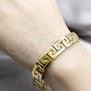 Stainless Steel Solid Bracelet, Polished, Golden Finish, 03.63.22944.08
