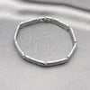 Stainless Steel Solid Bracelet, Polished, Steel Finish, 03.114.0332.1.09
