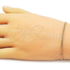 Oro Laminado Basic Bracelet, Gold Filled Style Miami Cuban Design, Polished, Golden Finish, 04.213.0157.07