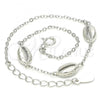 Sterling Silver Fancy Bracelet, Polished, Rhodium Finish, 03.332.0001.07