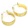 Oro Laminado Small Hoop, Gold Filled Style Polished, Golden Finish, 02.170.0244.20