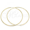 Oro Laminado Extra Large Hoop, Gold Filled Style Polished, Golden Finish, 02.170.0156.80