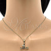 Oro Laminado Fancy Pendant, Gold Filled Style Polished, Golden Finish, 5.181.001
