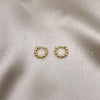 Oro Laminado Huggie Hoop, Gold Filled Style Polished, Golden Finish, 02.341.0130.10