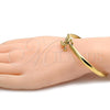 Oro Laminado Individual Bangle, Gold Filled Style Polished, Golden Finish, 07.192.0010.06 (14 MM Thickness, Size 6 - 2.75 Diameter)