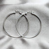 Sterling Silver Small Hoop, Polished, Silver Finish, 02.409.0008.40