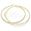 Oro Laminado Extra Large Hoop, Gold Filled Style Polished, Golden Finish, 5.134.002.70