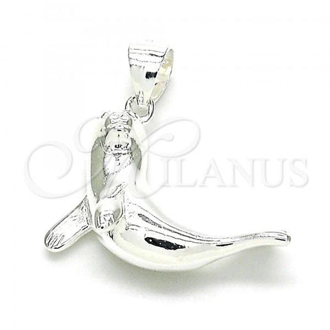 Sterling Silver Fancy Pendant, Polished,, 05.398.0064