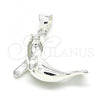 Sterling Silver Fancy Pendant, Polished,, 05.398.0064