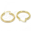 Oro Laminado Small Hoop, Gold Filled Style Polished, Golden Finish, 5.134.026.25