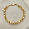 Oro Laminado Fancy Bracelet, Gold Filled Style Polished, Golden Finish, 03.93.0009.07