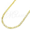 Oro Laminado Basic Necklace, Gold Filled Style Polished, Golden Finish, 5.223.017.24