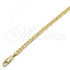 Oro Laminado Basic Necklace, Gold Filled Style Polished, Golden Finish, 04.63.1363.24