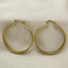 Oro Laminado Medium Hoop, Gold Filled Style Polished, Golden Finish, 5.136.015.45