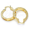 Oro Laminado Small Hoop, Gold Filled Style Polished, Golden Finish, 02.170.0199.1.25