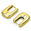 Oro Laminado Huggie Hoop, Gold Filled Style Polished, Golden Finish, 02.213.0493.15