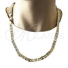 Oro Laminado Basic Necklace, Gold Filled Style Mariner Design, Polished, Golden Finish, 04.213.0187.24