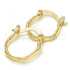 Oro Laminado Small Hoop, Gold Filled Style Polished, Golden Finish, 02.96.0081.15