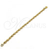 Oro Laminado Basic Bracelet, Gold Filled Style Puff Mariner Design, Polished, Golden Finish, 04.63.1310.08