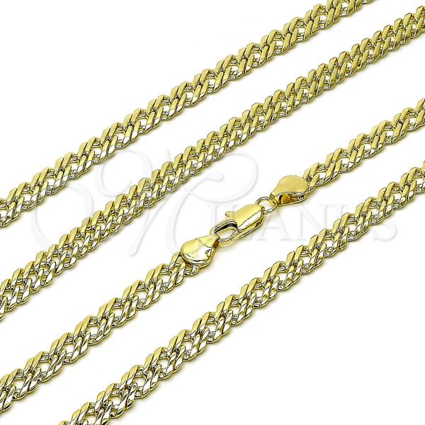 Oro Laminado Basic Necklace, Gold Filled Style Polished, Golden Finish, 04.63.1362.20