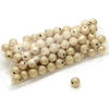 Oro Laminado Bead, Gold Filled Style Ball Design, Matte Finish, Golden Finish, 5.234.027.08.100