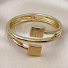 Oro Laminado Individual Bangle, Gold Filled Style Polished, Golden Finish, 07.422.0002.05