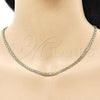 Oro Laminado Basic Necklace, Gold Filled Style Bismark Design, Polished, Golden Finish, 04.213.0263.20