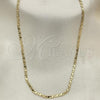 Oro Laminado Basic Necklace, Gold Filled Style Polished, Golden Finish, 04.213.0132.24