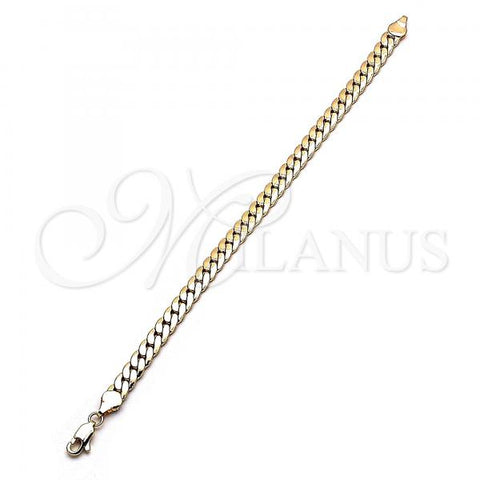 Oro Laminado Basic Bracelet, Gold Filled Style Polished, Golden Finish, 04.319.0013.08