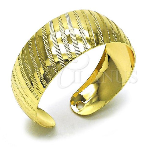 Oro Laminado Individual Bangle, Gold Filled Style Polished, Golden Finish, 07.432.0001