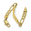 Oro Laminado ID Bracelet, Gold Filled Style Polished, Golden Finish, 03.334.0002.05