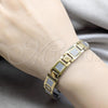 Stainless Steel Solid Bracelet, Polished, Two Tone, 03.63.22957.08