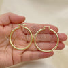 Oro Laminado Small Hoop, Gold Filled Style Polished, Golden Finish, 02.58.0021.40