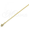 Oro Laminado Basic Necklace, Gold Filled Style Polished, Golden Finish, 04.213.0004.22