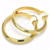 Oro Laminado Large Hoop, Gold Filled Style Polished, Golden Finish, 02.261.0050.50