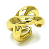 Oro Laminado Elegant Ring, Gold Filled Style Chunky Design, Polished, Golden Finish, 01.213.0043