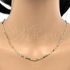 Oro Laminado Basic Necklace, Gold Filled Style Polished, Golden Finish, 04.213.0085.24