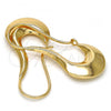 Oro Laminado Small Hoop, Gold Filled Style Polished, Golden Finish, 02.163.0023.20