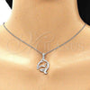 Sterling Silver Fancy Pendant, Dolphin Design, Polished,, 05.398.0033