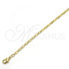Oro Laminado Basic Necklace, Gold Filled Style Polished, Golden Finish, 04.213.0070.24